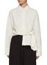 Main View - Click To Enlarge - JW ANDERSON - Draped Twisted Waist Shirt