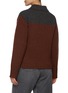 Back View - Click To Enlarge - JW ANDERSON - House Motif Knitted Wool Polo Sweater