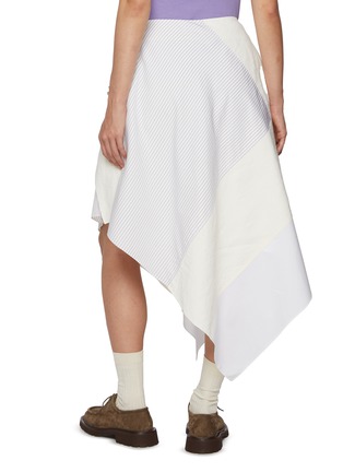 Back View - Click To Enlarge - JW ANDERSON - Asymmetrical Patchwork Skirt