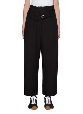 Main View - Click To Enlarge - JW ANDERSON - Fold-Over Cropped Pants