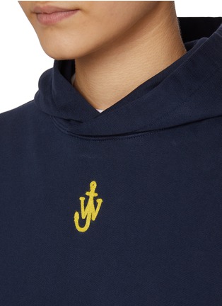  - JW ANDERSON - Anchor Embroidery Cotton Hoodie