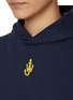  - JW ANDERSON - Anchor Embroidery Cotton Hoodie