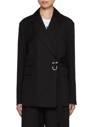 Main View - Click To Enlarge - JW ANDERSON - Tailored Wrap Jacket