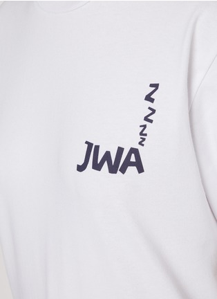  - JW ANDERSON - Slogan Back Cotton T-Shirt