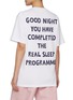 Back View - Click To Enlarge - JW ANDERSON - Slogan Back Cotton T-Shirt