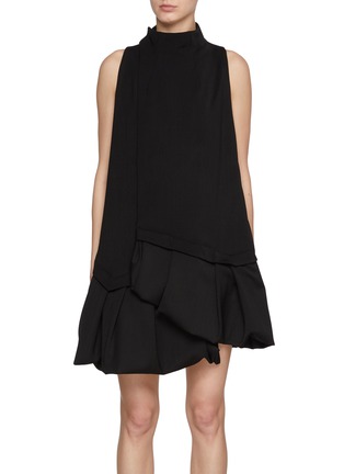 Main View - Click To Enlarge - JW ANDERSON - A-line Ruffle Hem Mini Dress