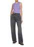 Figure View - Click To Enlarge - JW ANDERSON - Twisted Wide Leg Workwear Jeans