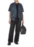 Figure View - Click To Enlarge - FDMTL - V-Neck Printed Pocket Boro Shirt