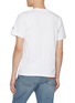 Back View - Click To Enlarge - FDMTL - Sashiko Logo Pocket Cotton T-Shirt