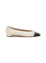 AQUAZZURA | Gioia Leather Ballerina Flats | Women | Lane