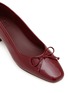 Detail View - Click To Enlarge - PEDDER RED - Bonnie 40 Ballerina Patent Leather Pumps