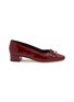 Main View - Click To Enlarge - PEDDER RED - Bonnie 40 Ballerina Patent Leather Pumps