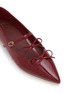 Detail View - Click To Enlarge - PEDDER RED - Jasper Patent Leather Ballerina Flats