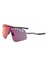 Main View - Click To Enlarge - OAKLEY - Sutro™ TI Sweep Prizm Metal Rectangle Sunglasses