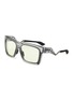 Main View - Click To Enlarge - OAKLEY - Enigma Ink Prizim O Matter™ Square Sunglasses