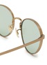 Detail View - Click To Enlarge - OLIVER PEOPLES - Kesner Metal Round Sunglasses