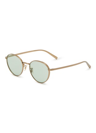 Main View - Click To Enlarge - OLIVER PEOPLES - Kesner Metal Round Sunglasses