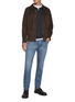 Figure View - Click To Enlarge - RAG & BONE - Fit 3 Authentic Stretch Slim Medium Wash Jeans