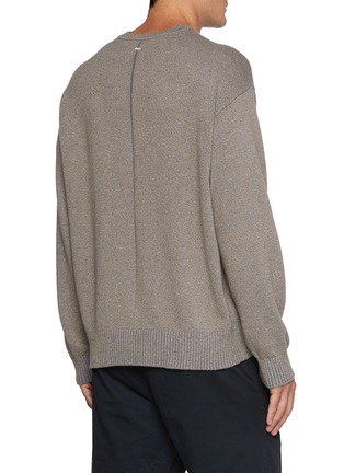 Back View - Click To Enlarge - RAG & BONE - Dexter Marl Crewneck Sweater