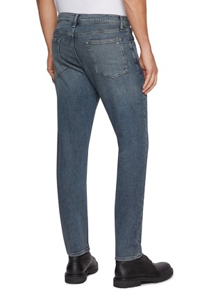 Back View - Click To Enlarge - RAG & BONE - Fit 2 Stride Slim Medium Wash Jeans