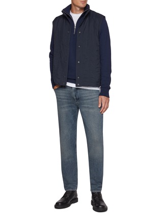 Figure View - Click To Enlarge - RAG & BONE - Fit 2 Stride Slim Medium Wash Jeans