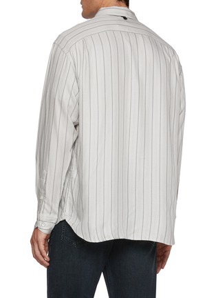 Back View - Click To Enlarge - RAG & BONE - Matthew Stripe Shirt