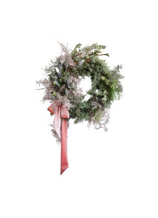 Main View - Click To Enlarge - ELLERMANN FLOWER BOUTIQUE - Velvet Ballad Christmas Wreath — Medium