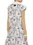 Back View - Click To Enlarge - SOUTHCAPE - Zip Up Floral Vest