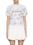 Main View - Click To Enlarge - SOUTHCAPE - Floral Printed Logo T-shirt