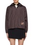 Main View - Click To Enlarge - SOUTHCAPE - Half Zip Logo Printed Anorak