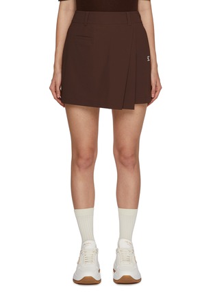 Main View - Click To Enlarge - SOUTHCAPE - Fold Over Mini Skirt