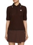 Main View - Click To Enlarge - SOUTHCAPE - Button Up Logo Polo Shirt