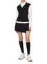 Figure View - Click To Enlarge - SOUTHCAPE - High Neck Knit Gilet