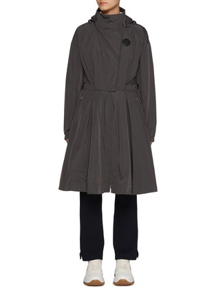 Main View - Click To Enlarge - SOUTHCAPE - Flared Hem Hooded Parka Jacket