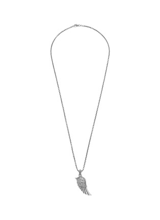 Main View - Click To Enlarge - JOHN HARDY - Legends Eagle Diamond Sterling Silver Pendant Necklace — Size 24