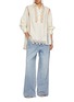 Figure View - Click To Enlarge - ZIMMERMANN - Illuminate Embroidered Linen Cotton Shirt