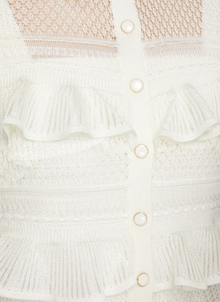  - ZIMMERMANN - Illuminate Lace Frill Cardigan