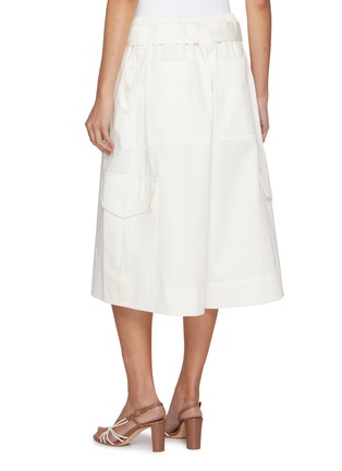 Back View - Click To Enlarge - ZIMMERMANN - Illuminate Cotton Cargo Pants