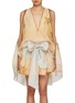 Main View - Click To Enlarge - ZIMMERMANN - Silk Linen Mini Dress
