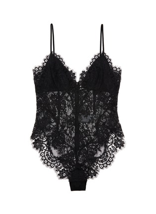 Main View - Click To Enlarge - ZIMMERMANN - Lace Teddy Bodysuit