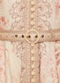  - ZIMMERMANN - Illuminate Buttoned Linen Mini Dress