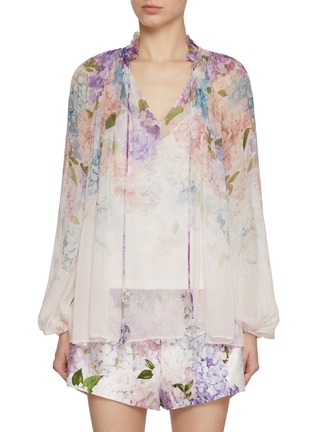 Main View - Click To Enlarge - ZIMMERMANN - Dawning Billow Blouse