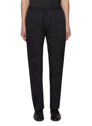 Main View - Click To Enlarge - BARENA - Bativoga Striped Elasticated Pants