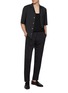 Figure View - Click To Enlarge - BARENA - Bativoga Striped Elasticated Pants