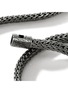  - JOHN HARDY - Classic Silver Black Rhodium Triple Wrap Bracelet — Size UM