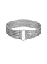 Main View - Click To Enlarge - JOHN HARDY - Classic Silver Five Rows Chain Bracelet  Size UM