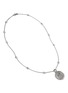 Detail View - Click To Enlarge - JOHN HARDY - Moon Door Blue Topaz Sterling Silver Rolo Chain Necklace — Size 28-30