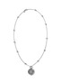 Main View - Click To Enlarge - JOHN HARDY - Moon Door Blue Topaz Sterling Silver Rolo Chain Necklace — Size 28-30