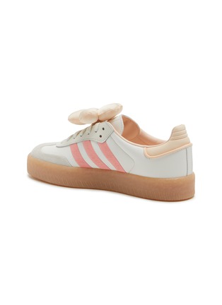  - ADIDAS - Samba Flower Embellished Low Top Leather Women's Sneakers
