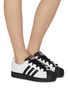 Figure View - Click To Enlarge - ADIDAS - Superstar II  Low Top Women's Sneakers